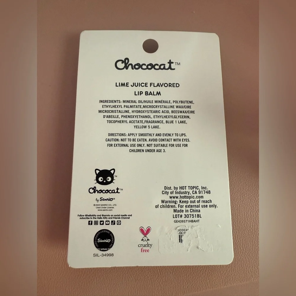 Sanrio chococat juice